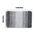 thumbnail image 3 of Fwttom Indoor Door Mat Non Slip Absorbent Trapper Entrance Mat Washable Inside Floor Mat Sturdy Soft Entry Doormats for Entryway, 3 of 7