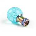 thumbnail image 4 of Universal Cyan Acrylic Shift Knob Head Manual Transmission Shifter Lever Knob, 4 of 6