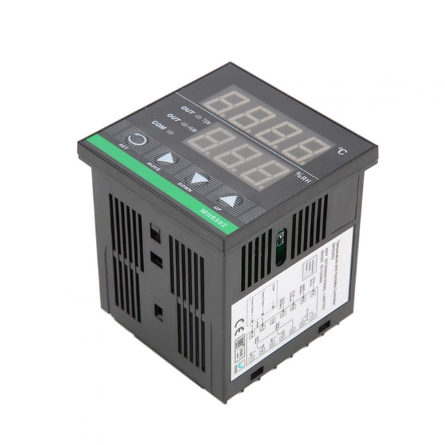 Cable de sensor de controlador de temperatura y humedad digital montado en panel MH0302 de 72 x 72 mm