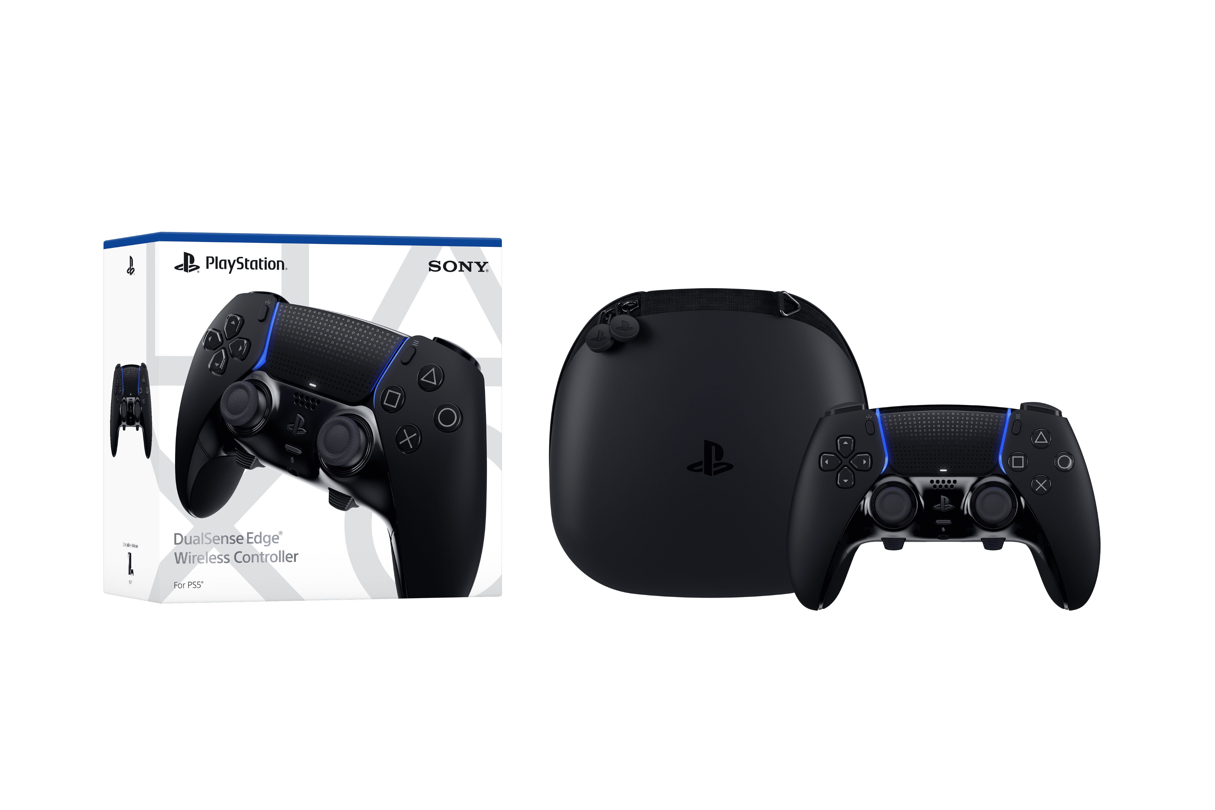 Sony PS5 DualSense Edge Wireless Controller - Midnight Black