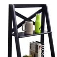 thumbnail image 6 of 4-Tier Leaning Free Standing Ladder Shelf Bookcase Display Shelf, 6 of 10
