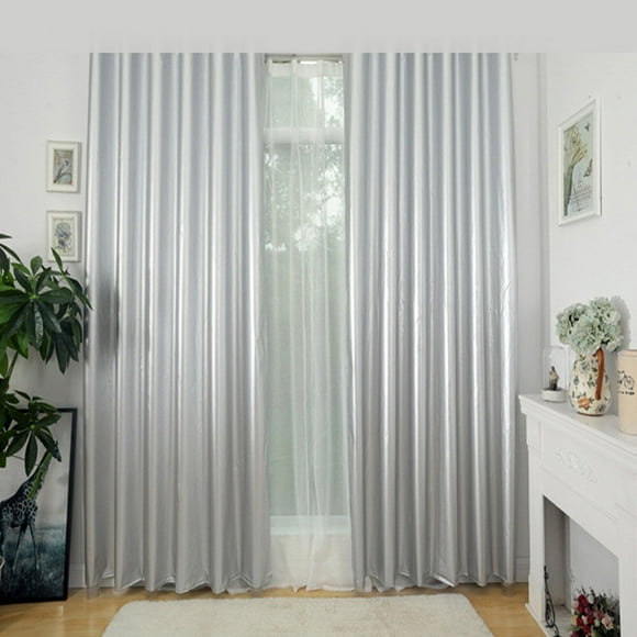 Full Blackout Curtains - Sunscreen, Heat Insulation, Sunshade | 1.9m Width x 2m Height | S Hook Included