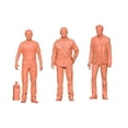thumbnail image 4 of 3 figuras arquitectónicas en miniatura de hombre de pie, modelos de personas diminutas, manualidades para arena 28 cm, 4 of 9