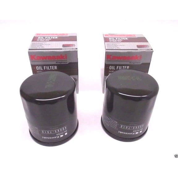 2 Pack Genuine Kawasaki 49065-7010 Oil Filter