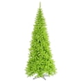 thumbnail image 2 of Vickerman 10' Lime Fir Slim Artificial Christmas Tree, Unlit - Faux Fir Christmas Tree - Seasonal Indoor Home Decor, 2 of 3
