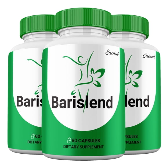 (3 Pack) Barislend Pills, High Potency Formula, Barislend Supplement Capsules for Overall Wellness & Energy