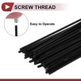 thumbnail image 6 of Unique Bargains 36 Set 12G Bicycle Spokes 12G Bike Wheel Spokes 45 Steel Black-152mm, 6 of 7