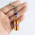thumbnail image 2 of Simulation Keyring Nitrous Bottle Keychain Aluminum Designs Great Addition for Motorbike Car Fans Daily Use and Shows 1pc, 2 of 4