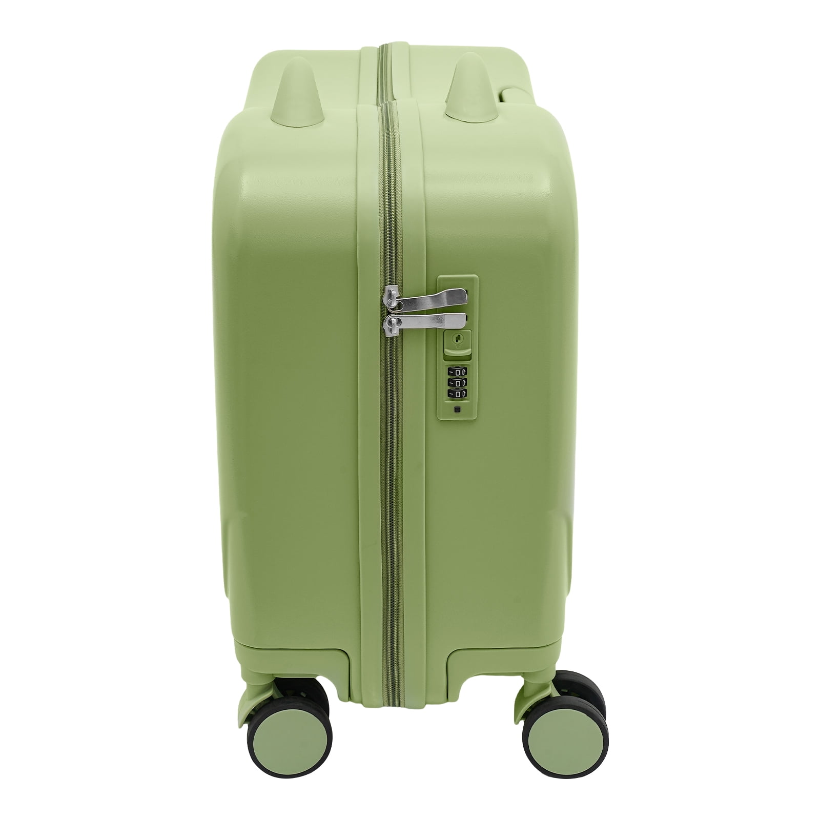 18inch,20inch ABS+PC Children's Ride-on Suitcase,Rolling Luggage with Spinner Wheels Carry Trolley with Password Lock Children's Ride On Trolley Airplane Travel