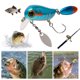 thumbnail image 5 of Minnow Cebos Duros Señuelos Pesca Flotantes Micro Crankbaits Accesorios, 5 of 9