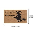 thumbnail image 1 of Halloween Door Mat Non-slip Backing Absorbent Entryway Rug for Indoor Outdoor Use 18 in x 30 in, 1 of 2