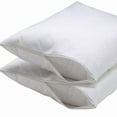 thumbnail image 3 of Ultra Soft Allergy Hypoallergenic 100% Waterproof Zipper Pillow Protector Encasement Bed Bug & Dust-mite Proof Set of 2 King Size, 3 of 4