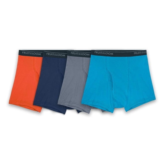 Bóxer Fruit Of The Loom para Hombre, Trunks Multicolor 4 Piezas Talla M