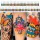 thumbnail image 2 of Set de tintas de tatuaje Solong TI1001-5-54, 5 ml, 54 colores, pigmento, 2 of 7