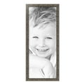 thumbnail image 2 of ArtToFrames 12" x 30" Silver Picture Frame, 12x30 inch Silver Wood Poster Frame (WOM-4993),  Pack, 2 of 7