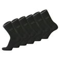 thumbnail image 1 of camel active Calcetines para hombre, paquete de 6 - Calcetines básicos, algodón orgánico Negro 39-42, 1 of 1