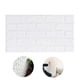 thumbnail image 2 of BRIGHTFUFU Autoadhesivo 3D patrón de ladrillo Wallpaper Dormitorio Sala de estar Fondo de pared moderna TV Decor Wallpaper (blanco), 2 of 7