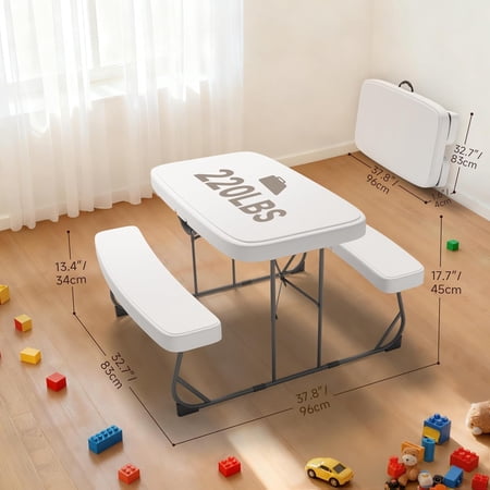 picnic table with benches durable product