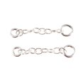 thumbnail image 3 of Abbracc 2pcs Extension Chaîne Bijoux Rallonge Queue Lien Résultats 925 Sterling - 1-15mm, 3 of 9