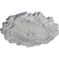 thumbnail image 3 of Ekena Millwork 16 3/4"OD x 1 3/8"P Plymouth Ceiling Medallion (Fits Canopies up to 1 5/8"), Hand-Painted Frost, 3 of 6