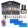 thumbnail image 1 of Yeacher Ensemble de Tampons de Gel pour Estampage de Manucure, 1 of 7