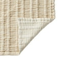 thumbnail image 3 of Better Homes & Gardens Luxury Gauze Reversable Cotton Polyester Bed Blanket, Papyrus Beige, Full/Queen, 3 of 4