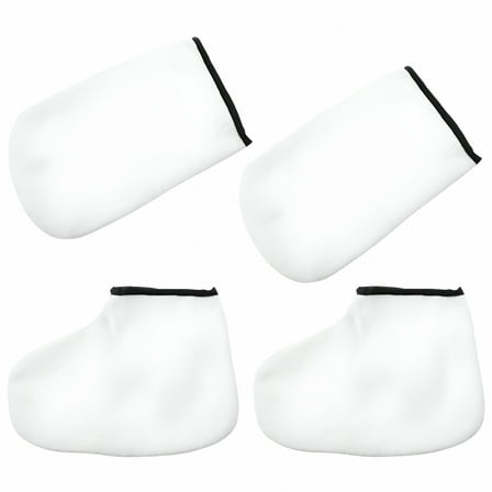 XIRQI 2 Pairs Paraffin Wax Gloves for Hand and Feet Gloves and Socks for SPA Treatment