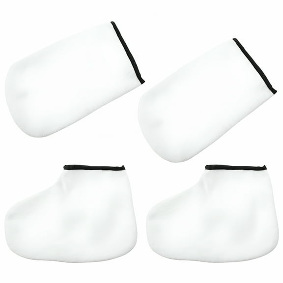 XIRQI 2 Pairs Paraffin Wax Gloves for Hand and Feet Gloves and Socks for SPA Treatment