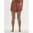 thumbnail image 2 of No Boundaries Satin Sleep Shorts with Scallop Lace Trim, 1.75'' Inseam, Women’s, 2 of 4