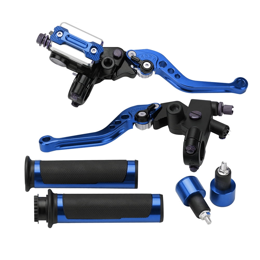 handlebars Road Atv Reservoir Universal Atv Alloy Handlebar Set Handlebar Brake Set Universal Fit 7 8 22mm Alloy Alloy Scooters Brake Clutch Reservoir Handlebar Handlebars Walmart