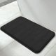 thumbnail image 1 of Alfombrilla de baño de espuma viscoelástica de gran tamaño de 31,5 x 19,8 pulgadas, suave y cómoda, gran absorción de agua, antideslizante, gruesa, lavable a máquina, fácil de secar, color negro, 1 of 5