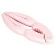 thumbnail image 4 of Walnut Cracker Plastic Crab Plier Handheld 180 Degrees Antislip Crab Tool Nut Crab Tool Kitchen Supply, Pink, 4 of 6