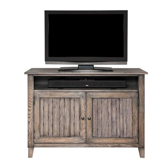 Martin Furniture Harmon 40" TV Console in Weathered Greige