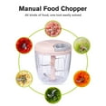 thumbnail image 2 of leyfeng Picadora manual de alimentos Picadora manual de ajo Picadora de cebolla Picadora manual de ajo Procesador de verduras, 2 of 8