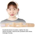 thumbnail image 4 of Face Massage Belt, Special Fabric Face Massage Bandage, Balance Pressure Humanized Design Beige Mini Size Room For Home, 4 of 8