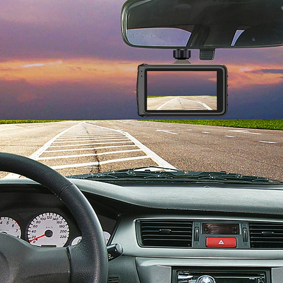 Dvkptbk Driving Recorder 1080P Driving Recorder High-Definition Night Vision Front and Rear-Lens Reversing Image Wireless Dvr Installation Car Accessories