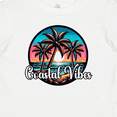 thumbnail image 4 of Inktastic Tropical Vacation Coastal Vibes Quote Girls Baby T-Shirt, 4 of 5