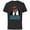 Black, variant on Disney Lilo & Stitch Cobra Bubbles Call When Things Go Wrong - Short Sleeve Cotton T-Shirt for Adults - Customized-Black