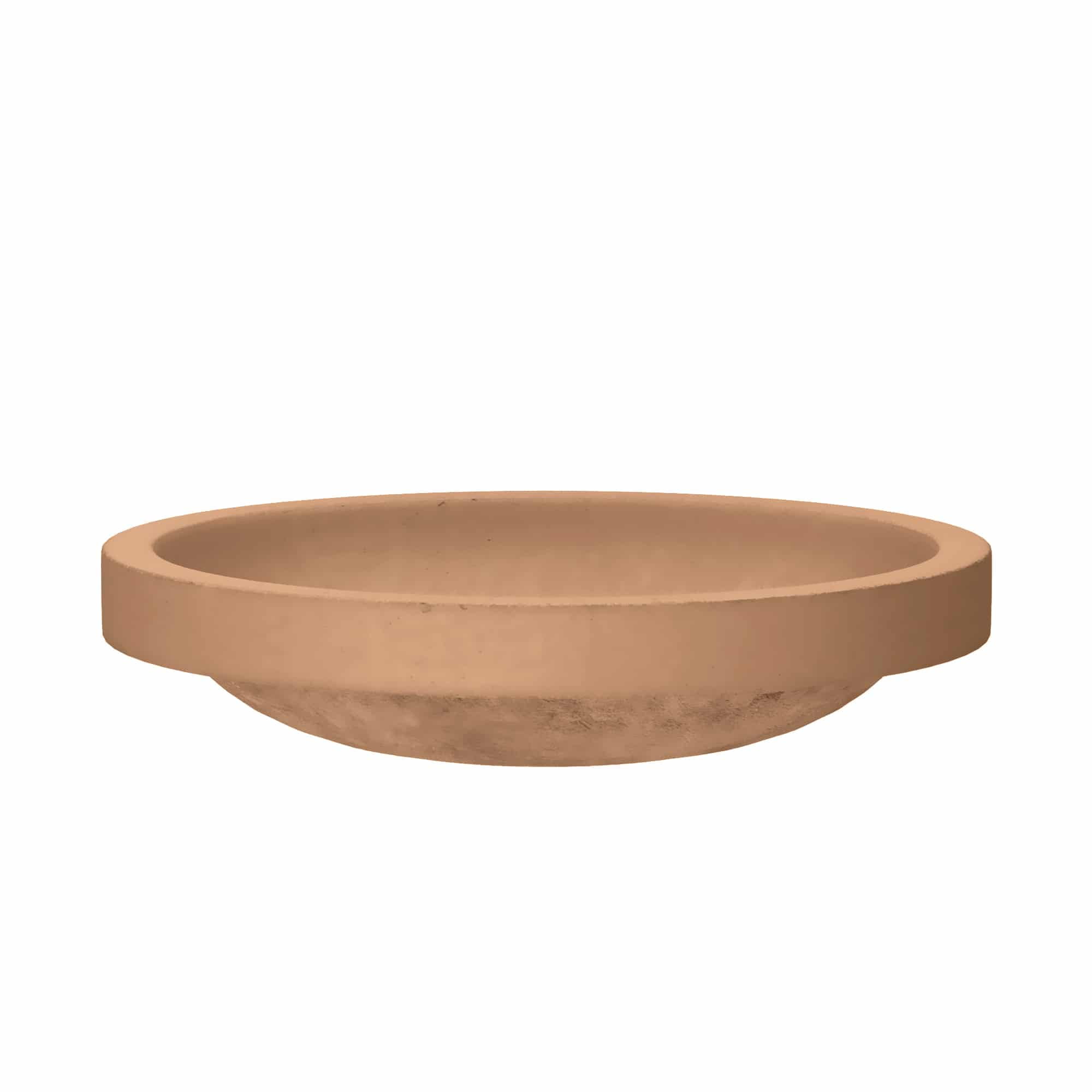 Native Trails NSL1916-C Nativestone 19" Oval Concrete Drop In Or Undermount Bathroom Sink