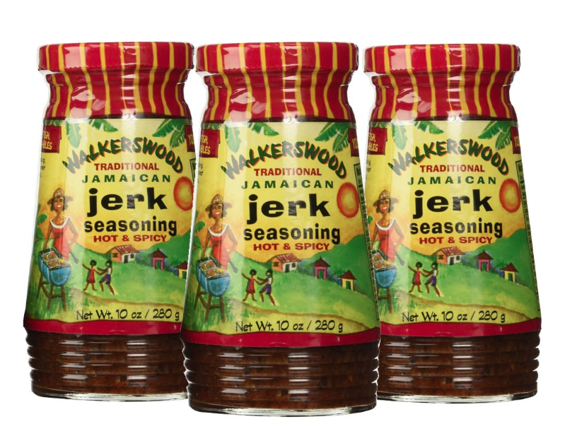 Walkerswood Hot & Spicy Traditional Jamaican Jerk Seasoning (3 Pack