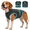 Gray, variant on IDOMIK Dog Anxiety Vest, Adjustable Dog Calming Shirt for Fireworks, Travel & Separation Stress, Gray, XS