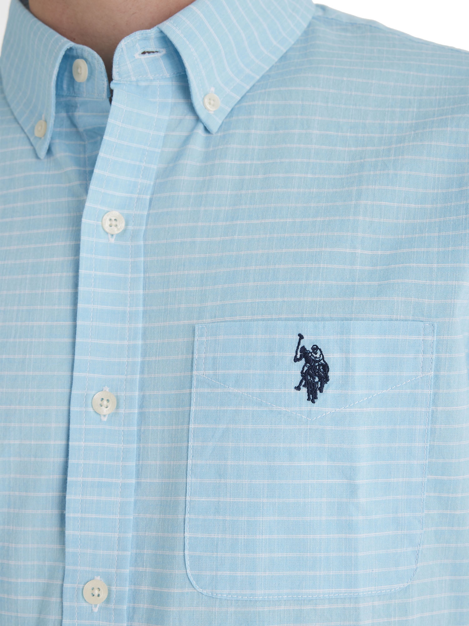 U.S. Polo Assn. Men's Short Sleeve Buttondown Shirt