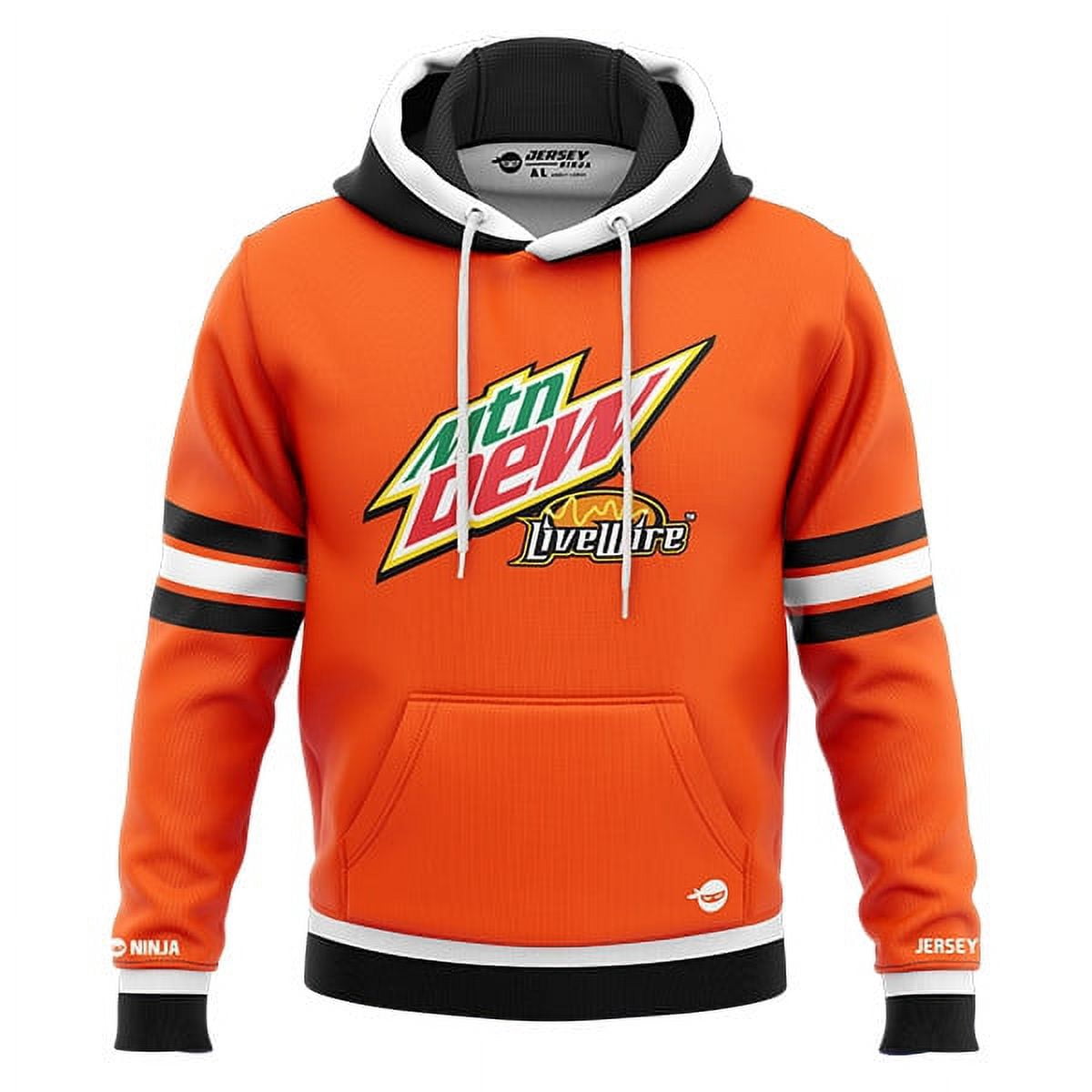 Mountain Dew Code Red Performance Hoodie - Walmart.com