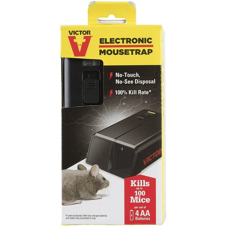  Victor M250S Indoor Electronic Humane Mouse Trap - No Touch,  No See Electric Mouse Trap : Patio, Lawn & Garden