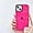 Hot Pink, variant on for iPhone 12/iPhone 12 Pro Phone Case, Neon Clear Fluorescent Transparent Case,Soft Slim Bumper Protective Case for iPhone 12 iPhone 12 Pro 6.1 inches - Light Pink