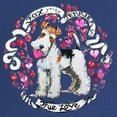thumbnail image 2 of CafePress - Fox Terrier Sweetheart Maternity Dark T Shirt - Maternity Dark T-Shirt, 2 of 3