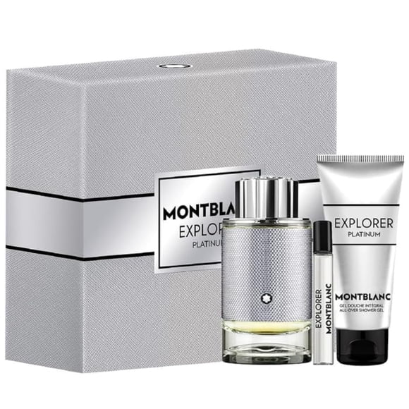 Perfume Montblanc Explorer Platinum Eau de Parfum para hombre, 100 ml