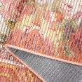 thumbnail image 3 of SAFAVIEH Besarabian Evonne Floral Machine Washable Area Rug, Ivory/Sage Rust, 6'7" x 6'7" Square, 3 of 8