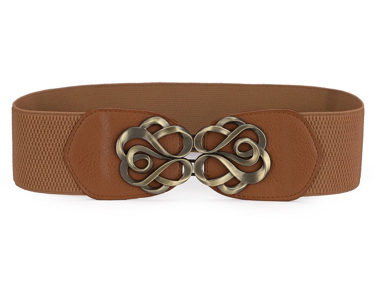 ladies mans elastic snake belts 30 to 42 inch walst  metal fittings 1inch wide