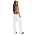 thumbnail image 4 of Cargo Sweatpants for Women - Straight Leg Joggers Women Sweat Pants for Girls Y2k Clothes White M, 4 of 10
